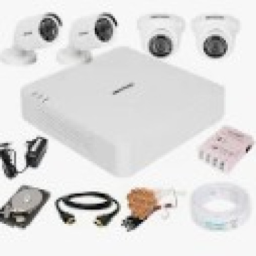 4‑camera CCTV Kit (HD 1080p)